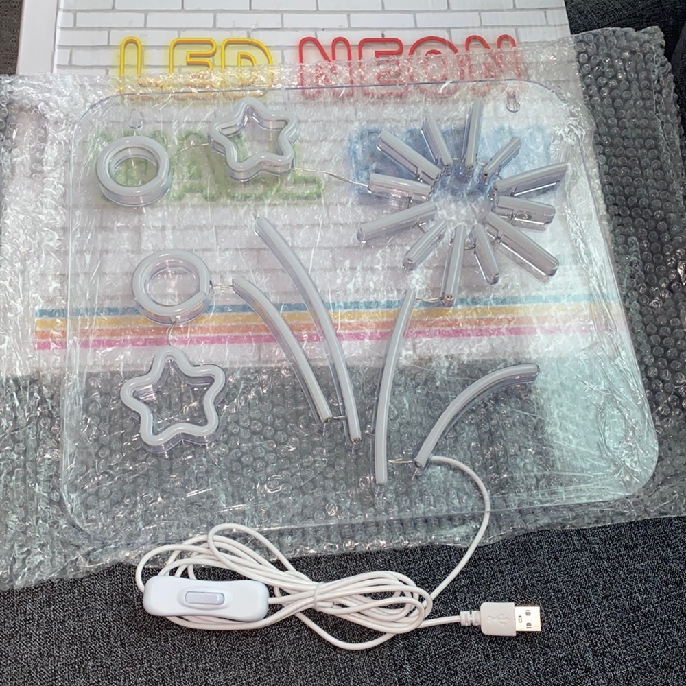 🤩FREE W/ PURCHASE🥳 NEW LED Lightning Neon Light - USB Powered Decorative Light